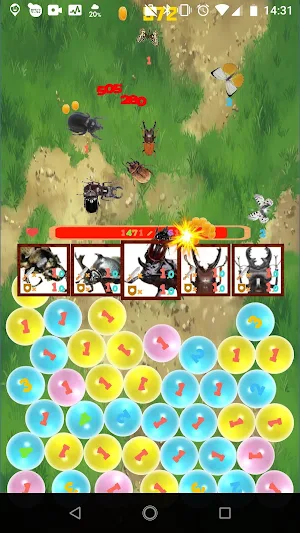 attack! Beetles, stag Great War 2 Screenshot 2