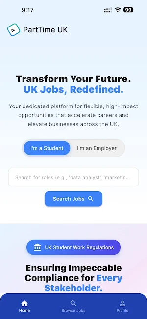 PartTime UK Screenshot 0