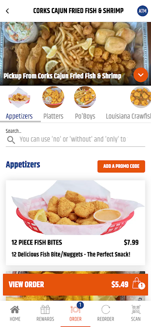 Corks Fish & Shrimp Screenshot 3