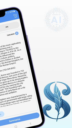 Summize: Text Summarizer AI Screenshot 1