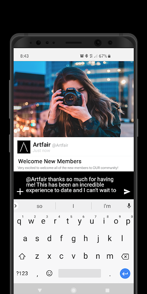 Artfair Social Screenshot 1