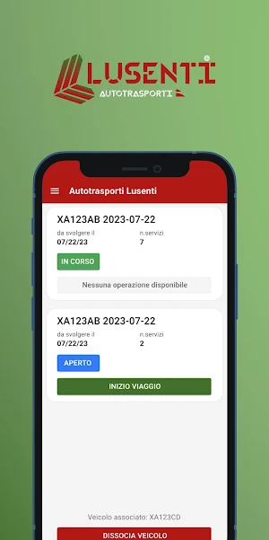 Autotrasporti Lusenti Screenshot 0