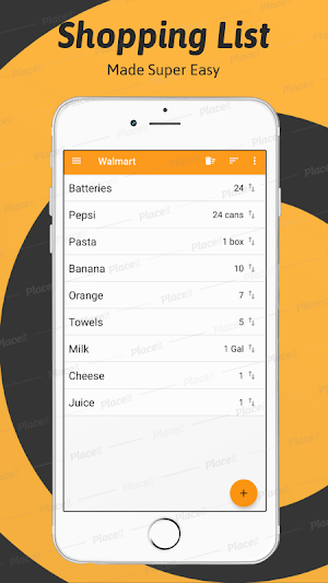 Shopping List Simple Easy Screenshot 0