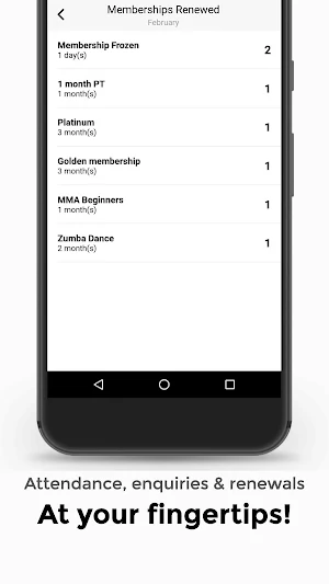 Okfit Manager Screenshot 2