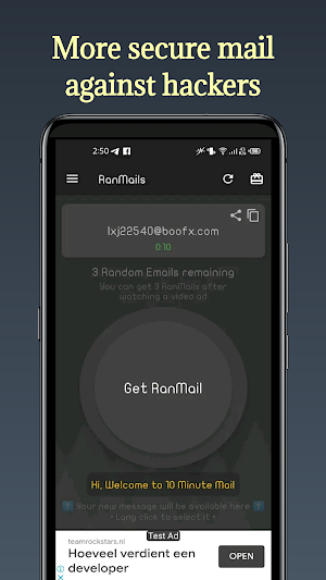 Ran Mail Screenshot 2