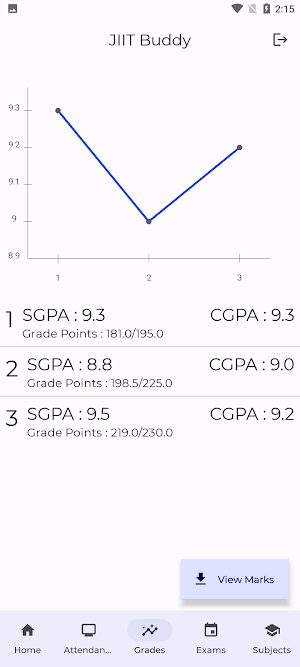 JIIT Buddy - Jaypee Webportal Screenshot 3