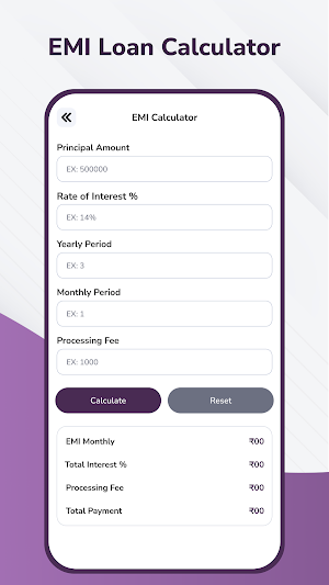 EMI Loan Calculator Screenshot 3