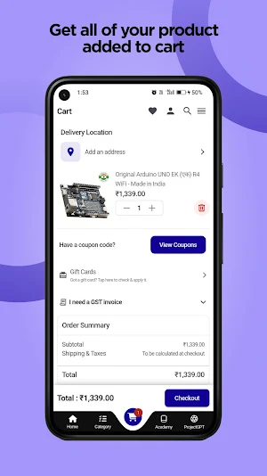 Robocraze - Electronics Store Screenshot 3