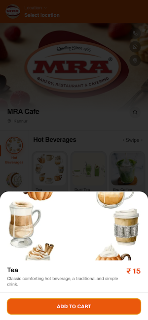 MRA Cafe Screenshot 2