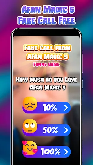 Afan Magic 5 Call Prank App Screenshot 3