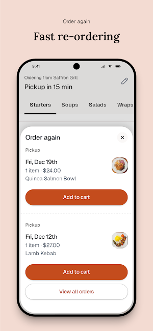 Saffron Grill Screenshot 3