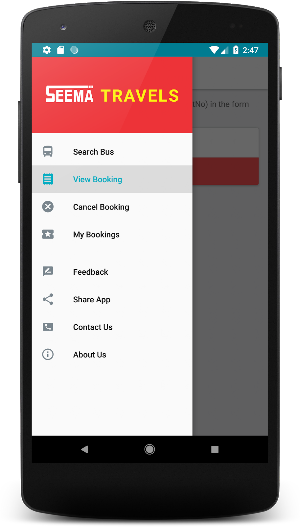 Seema Travels Screenshot 0