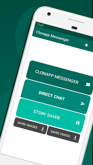 ClonApp - Dual Messenger for WhatsApp Story Saver Screenshot 0
