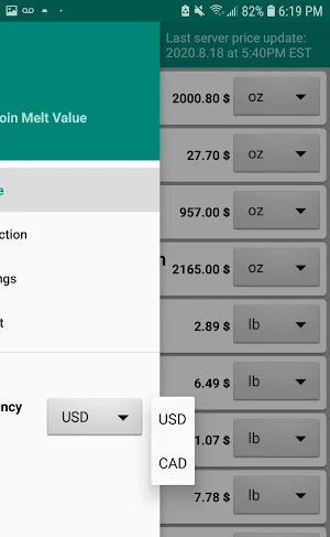 Coin Melt Value Screenshot 3