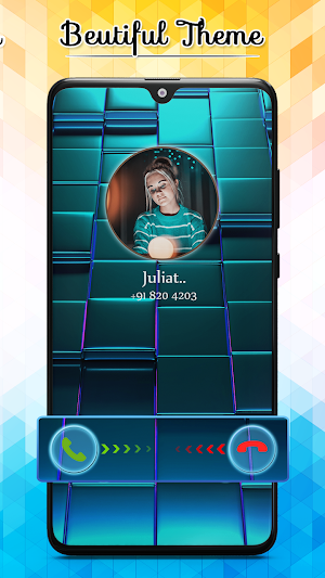 Neat Color Call Phone - Color Caller Screen Screenshot 2