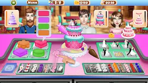 Wedding Party Cake Factory: Dessert Maker Games Screenshot 1