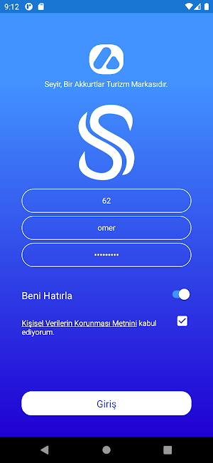 Seyir Servisim Screenshot 0
