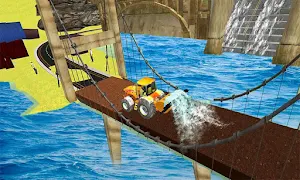 Mountain River Bridge Construction Road Builder Screenshot 3