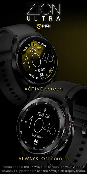 ZION Ultra - watch face Screenshot 2