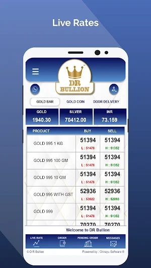 DR Bullion Screenshot 0