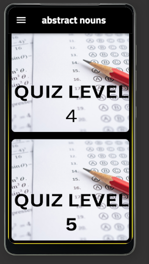 abstract nouns Screenshot 2