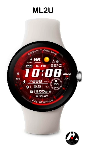 ML2U 282 Watch Face Screenshot 2