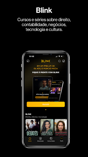 Blink – streaming educacional Screenshot 0