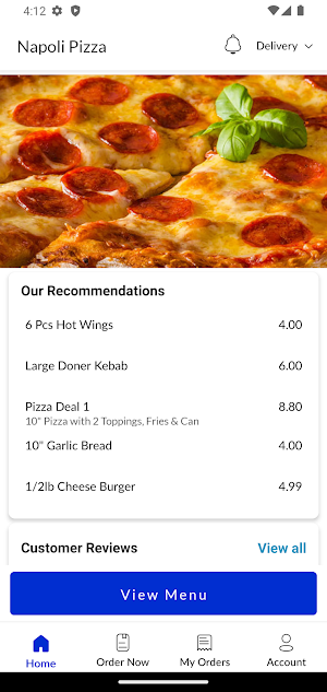 Napoli Pizza Screenshot 1
