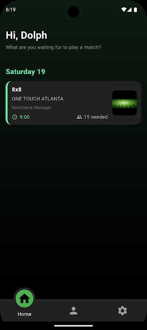 Next Game App Screenshot 1