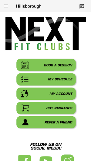 NexT Fit Clubs Screenshot 2