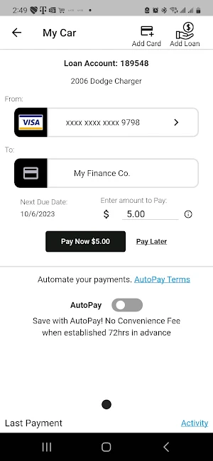 CarCard Screenshot 2