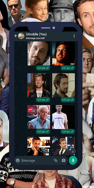 Ryan Gosling Animated Stickers Screenshot 3