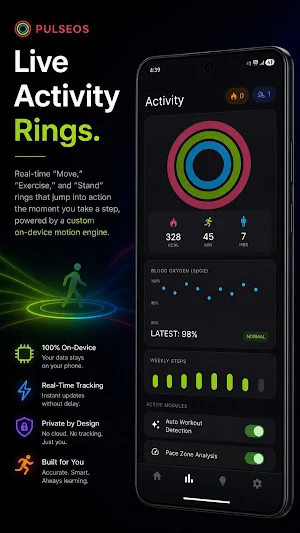 PulseOS - GYM Workout Tracker Screenshot 2