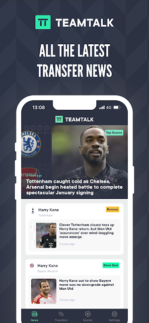 TEAMtalk - football transfer Screenshot 0