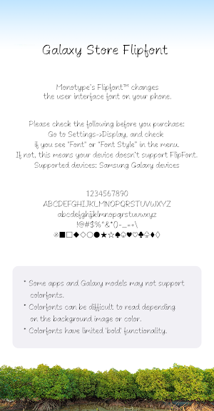 ZF Mangrove™ Cyrillic Flipfont Screenshot 3