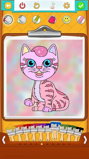 Cat Coloring Pages – Coloring Book Screenshot 0