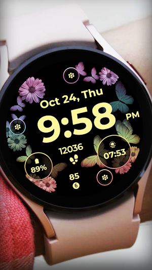 Butterflies and Flowers Screenshot 0