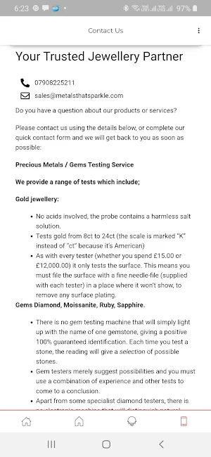 Metals That Sparkle Screenshot 1