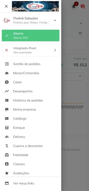LinkWeb - Portal Screenshot 1