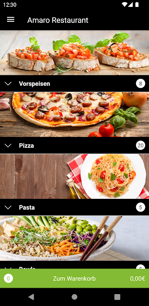 Amaro Restaurant Screenshot 1