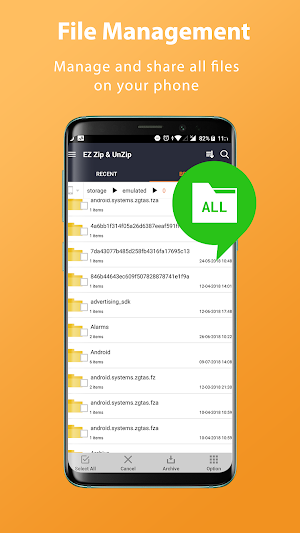 Zip File Extractor - File Compressor, Unzip, Unrar Screenshot 3