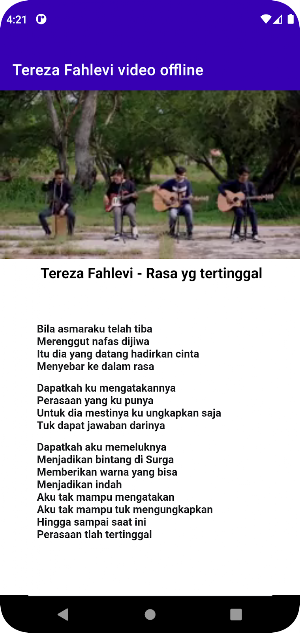 Tereza Fahlevi video offline Screenshot 3