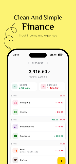 Money Manager Expense Tracker Screenshot 0