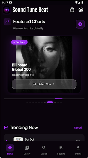 WaveFlow – Offline Music Screenshot 0