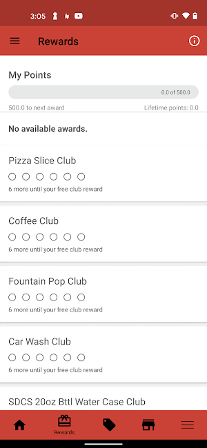 SDCS Premium Rewards Screenshot 1