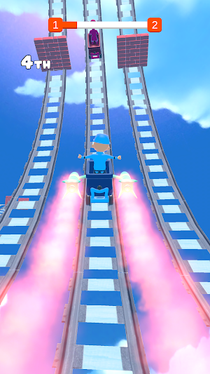 Roller Coaster Race Screenshot 0