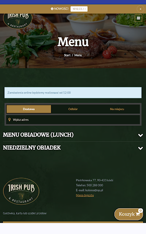 Irish PUB Łódź Screenshot 2