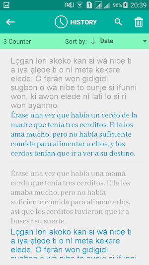 Yoruba Spanish Translator Screenshot 3