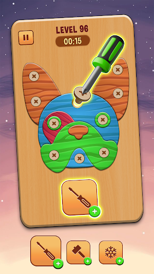 Shape Puzzle- Nut & Bolts Screenshot 2