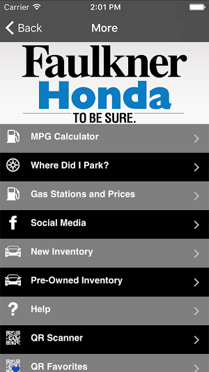 Faulkner Honda of Harrisburg Screenshot 1